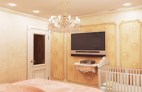 Дизайн-проект интерьера 3-х комнатной квартиры по ул.Ставропольская в Краснодаре